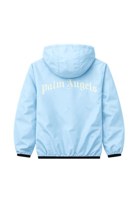 Giubbino con cappuccio antivento PALM ANGELS | PBEB004S26FAB001960